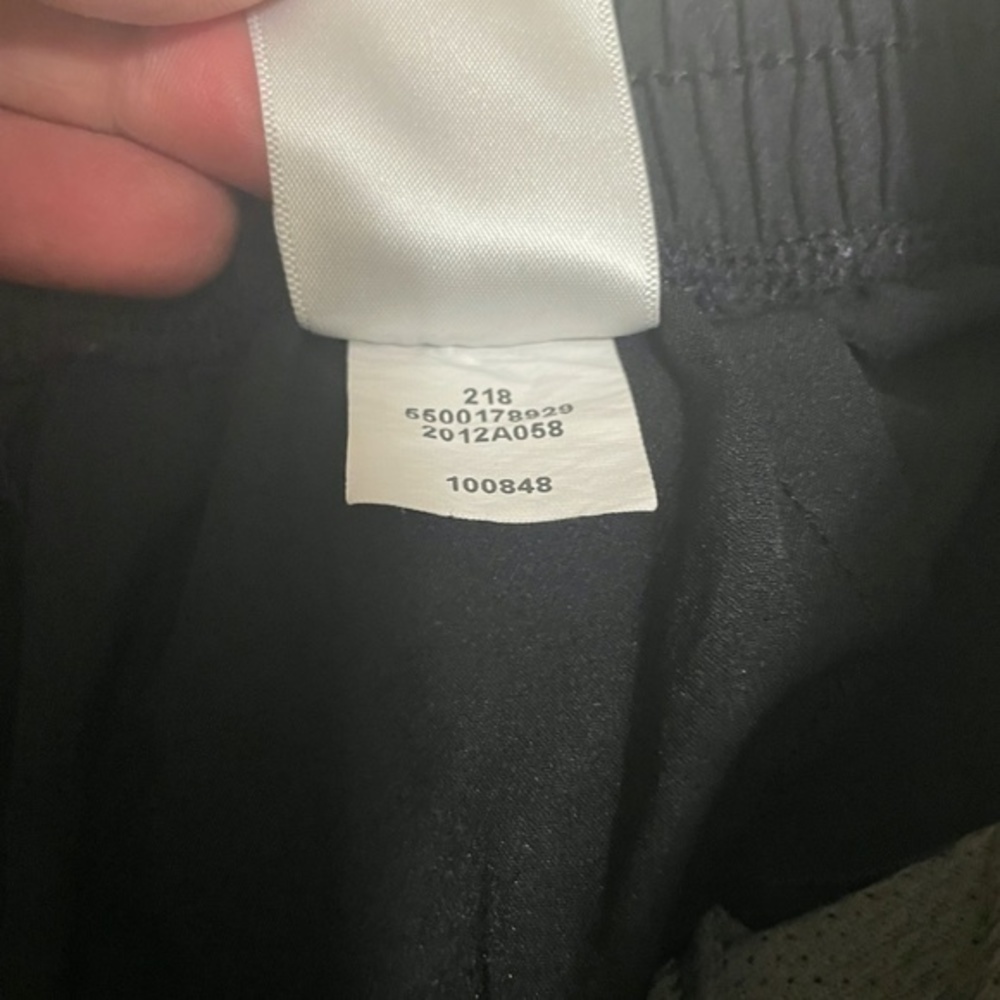 3/$25   Asics Youth Black Track Pants Windbreaker Reflective Size Large - Picture 4 of 14